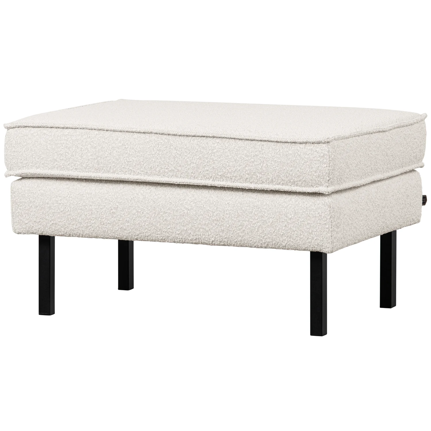 Hocker Fußhocker RODEO Bouclé Stoff natur