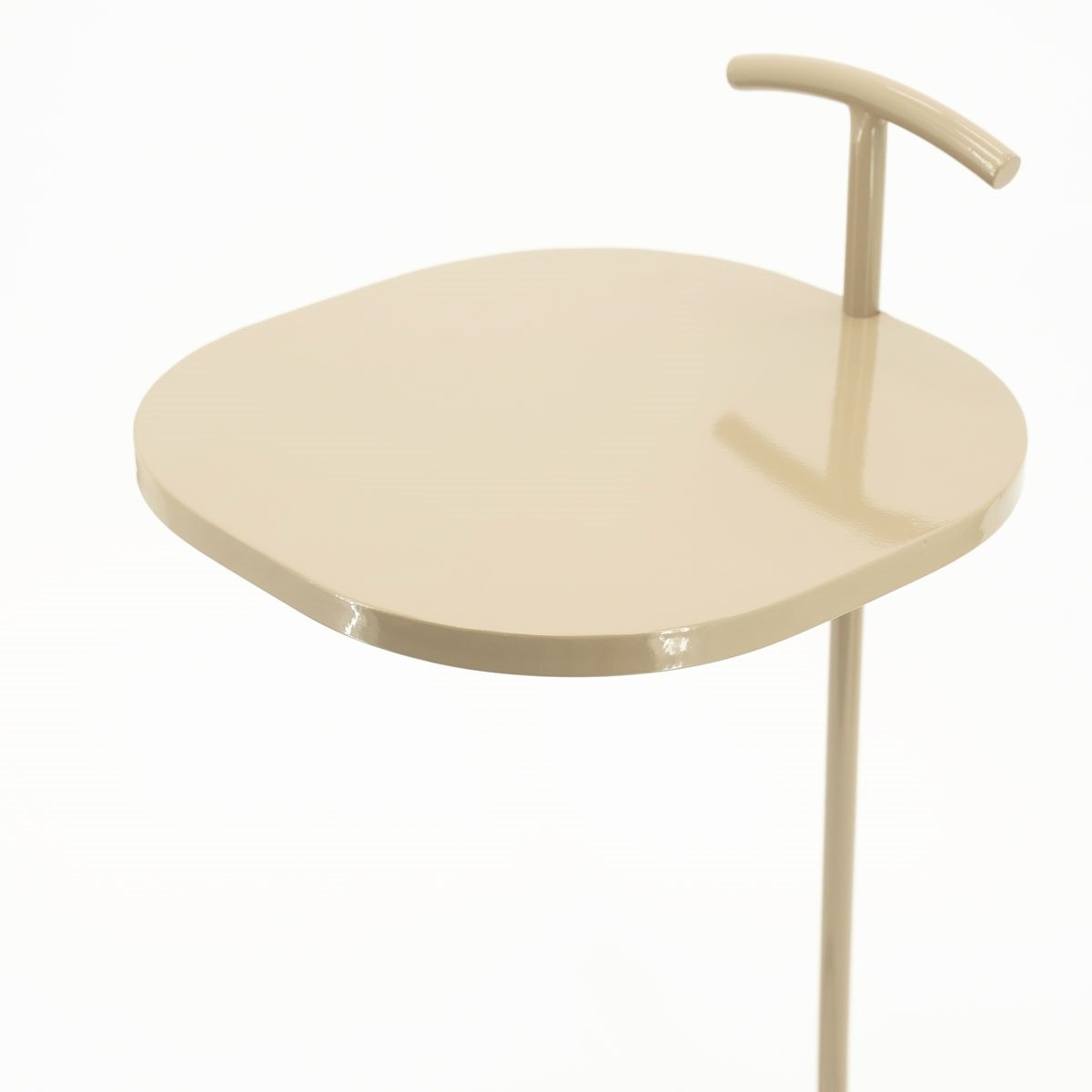 Beistelltisch Laptoptisch Buddy H 65 cm Metall taupe