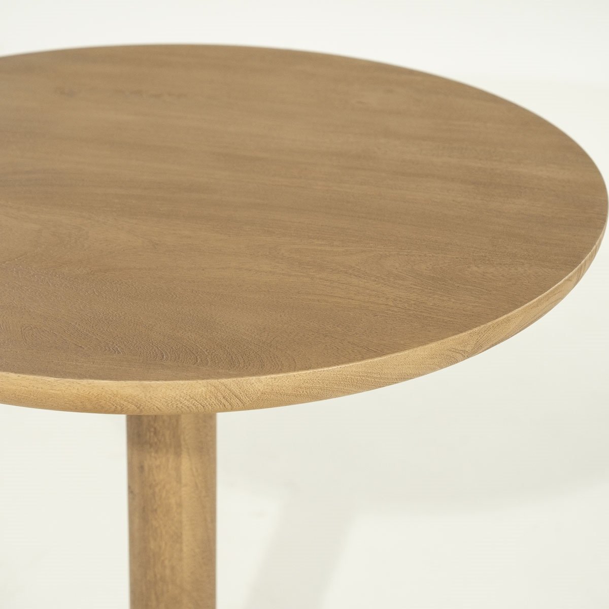 Bistrotisch Florent rund Ø 70 cm Mango Massivholz brauntöne