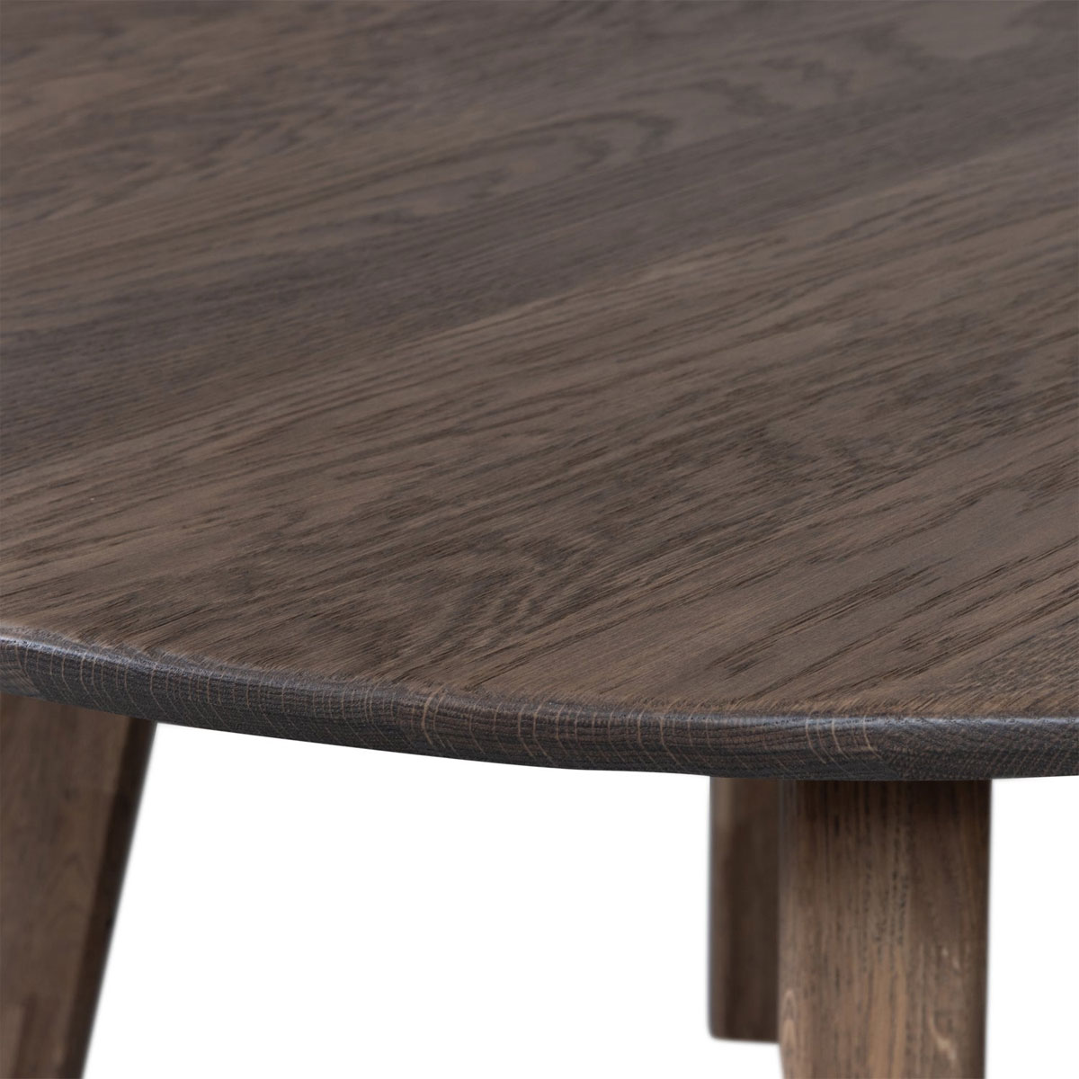 Esstisch Tablo DTL Ø 120 cm rund Eiche massiv braun