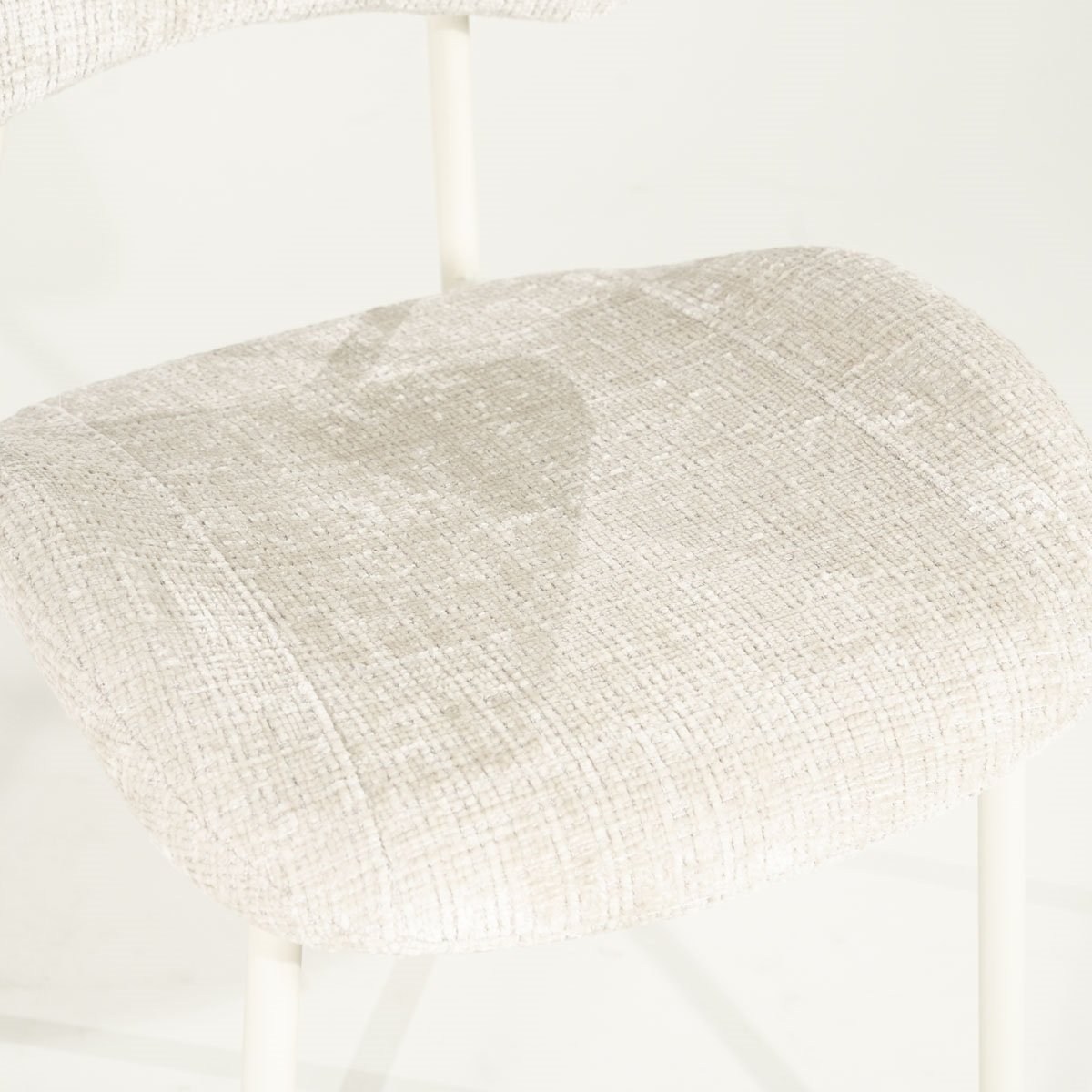 Esszimmerstuhl Dare Stoff beige Vierfußstuhl
