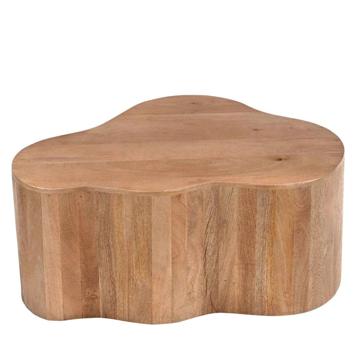 Couchtisch LEONOR 70 cm organisch natur - Maison ESTO 