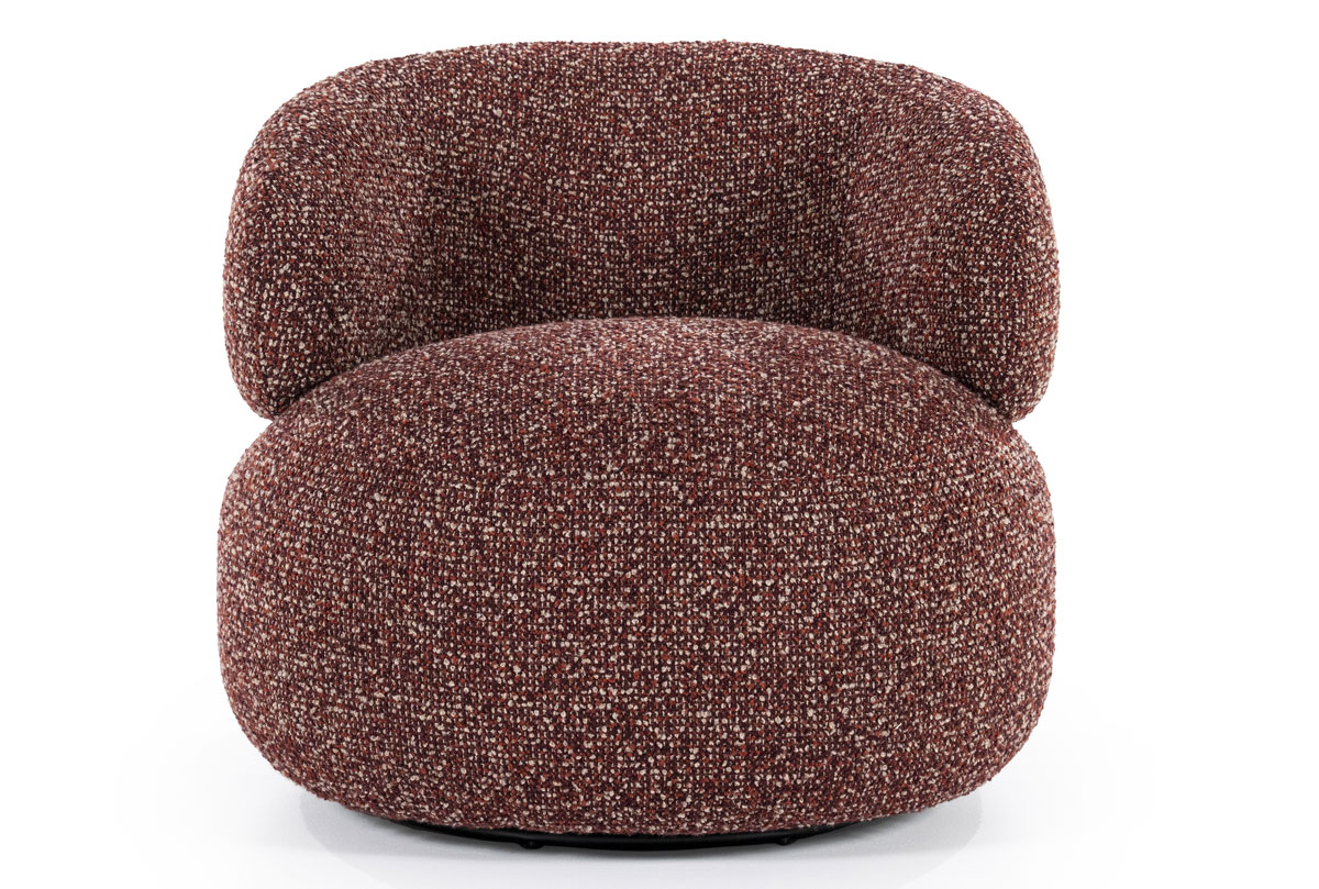 Sessel Relaxsessel Naeva rot Drehsessel