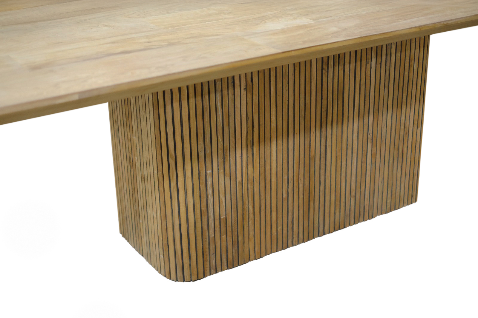 Esstisch Lausanne 230 x 110 cm Teakholz natur Esszimmertisch