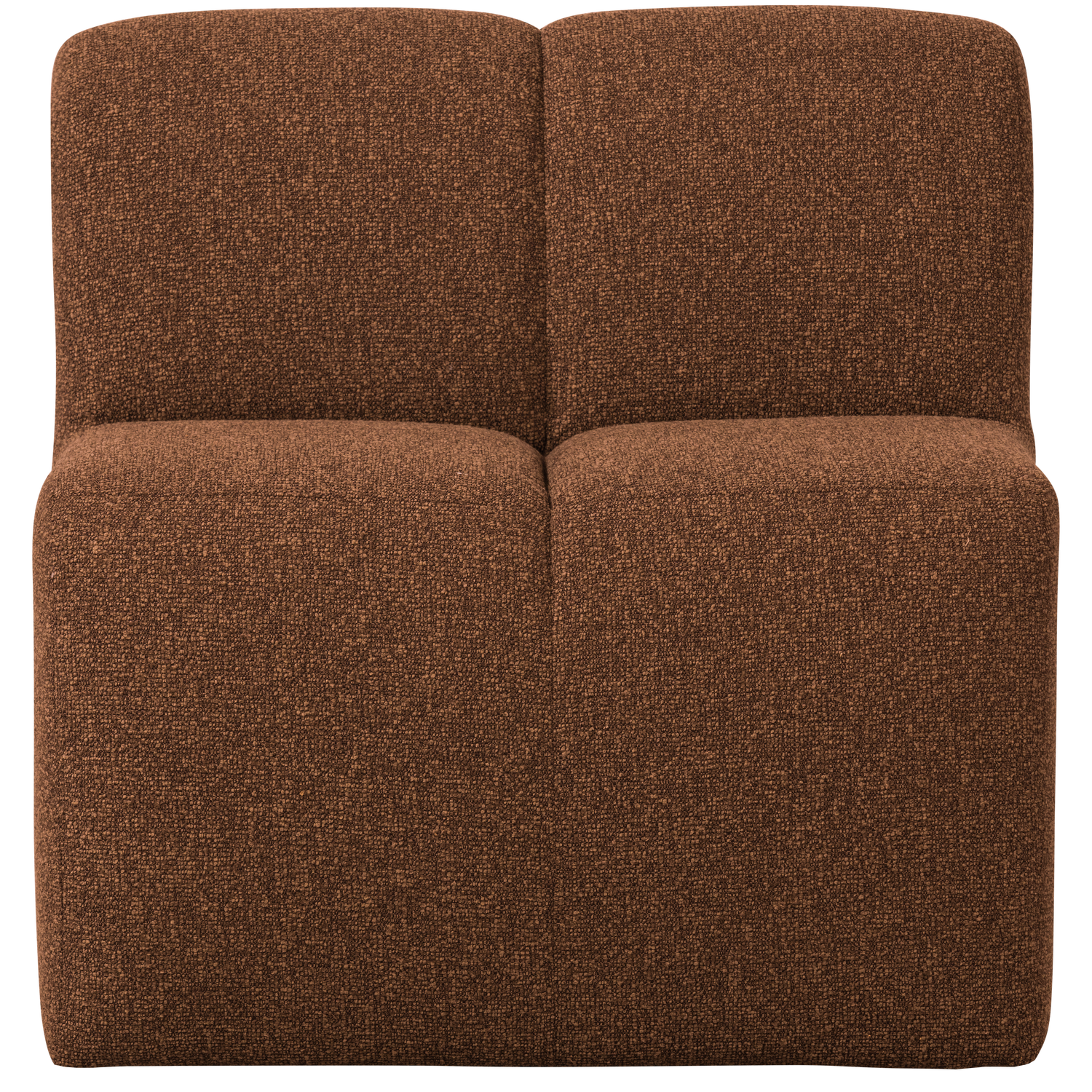 Esszimmerbank Eckbank MOJO 84 cm Element Bouclé rost melange