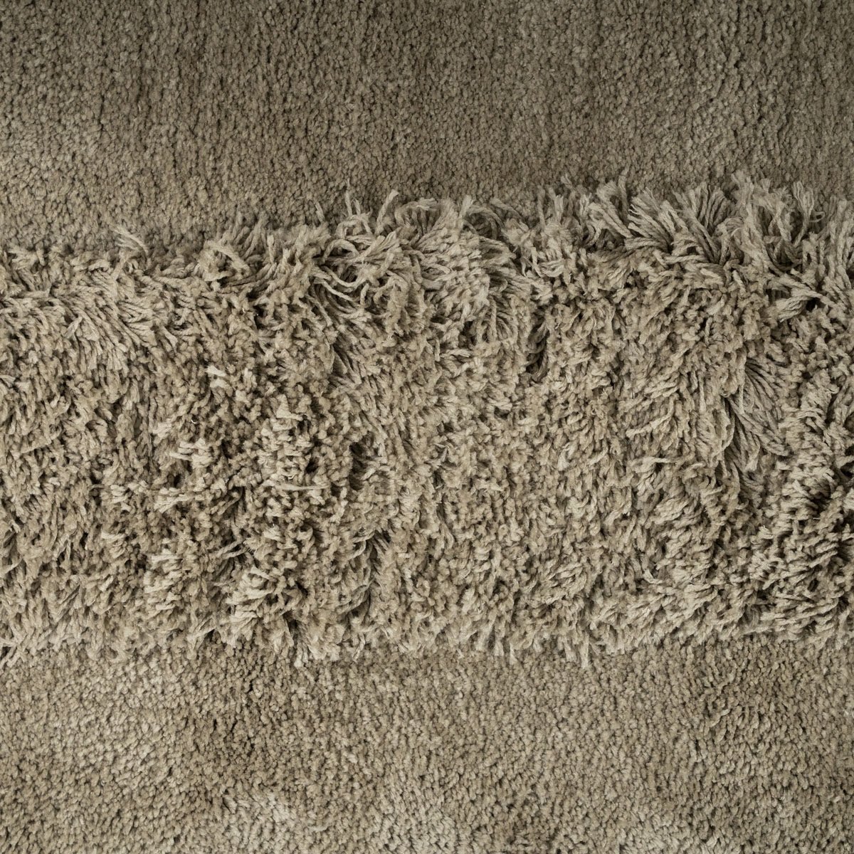 Vintage Teppich Tura 230 x 160 cm handgetuftet taupe Carpet