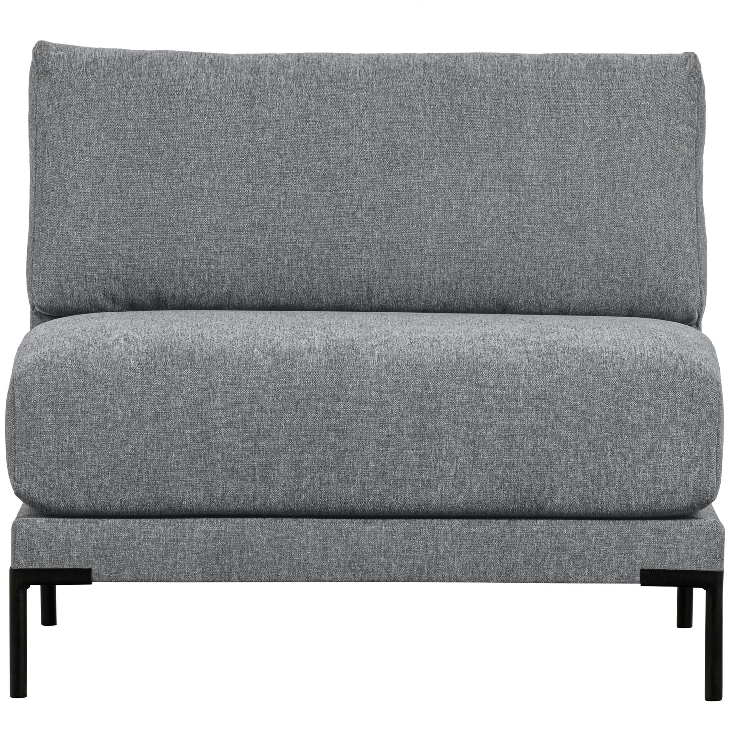 Loveseat Sessel Couple Element Chenille Webstoff denim melange
