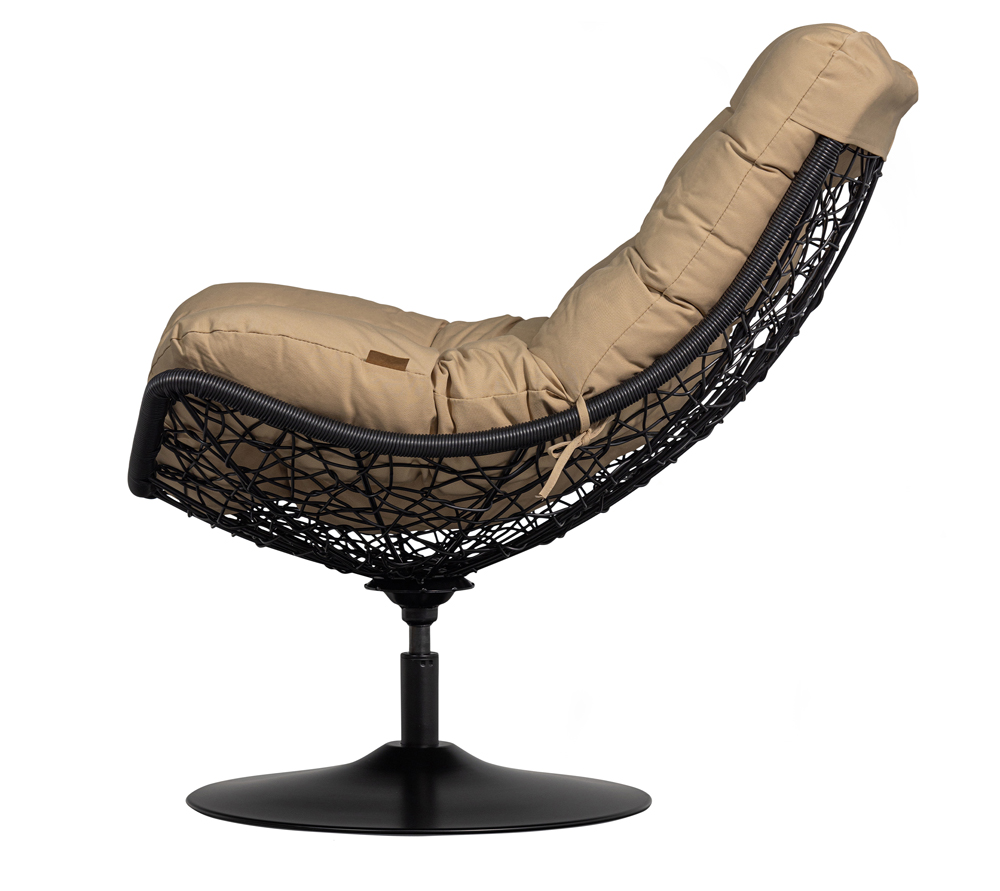 Garten Sessel drehbar Vive Kunstrattan