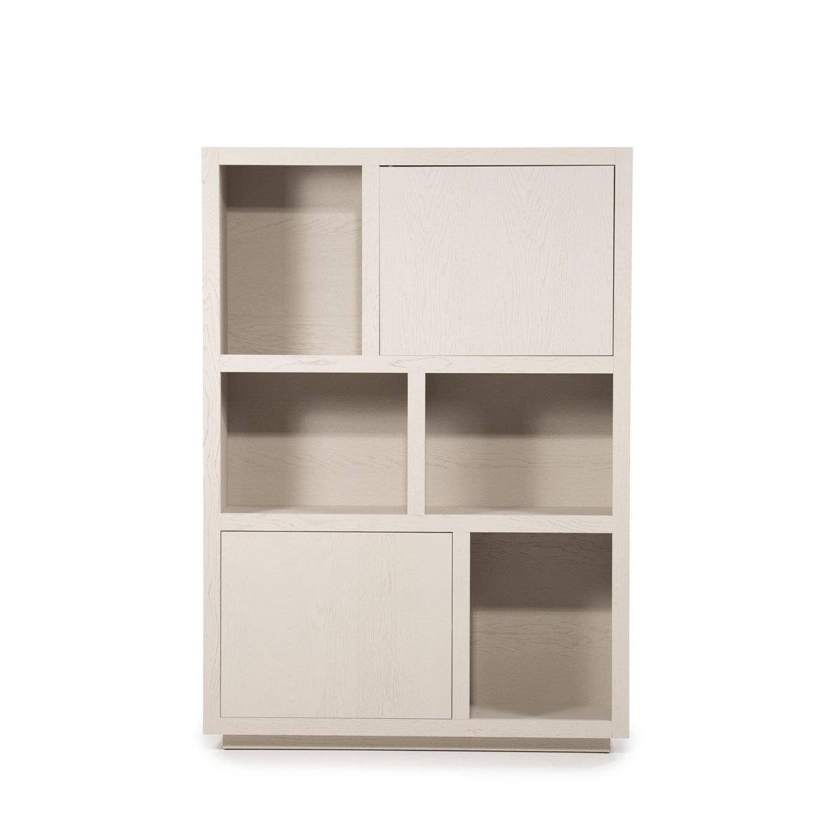 Schrank Bücherschrank Helsinki H 170 cm Eiche taupe
