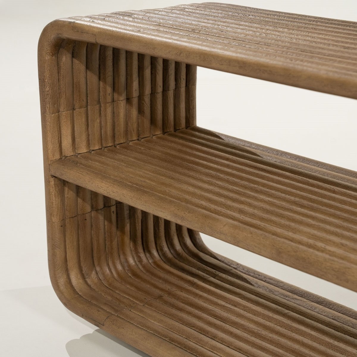 TV Möbel Lowboard Rigato B 200 cm Mango Massivholz braun