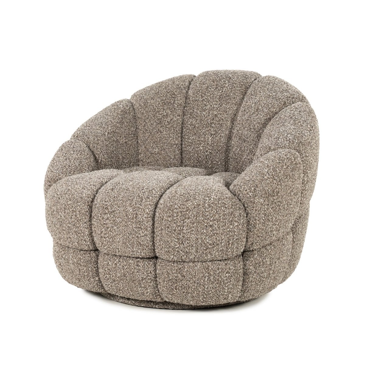 Sessel Tina Stoff taupe Drehsessel Relaxsessel Fernsehsessel