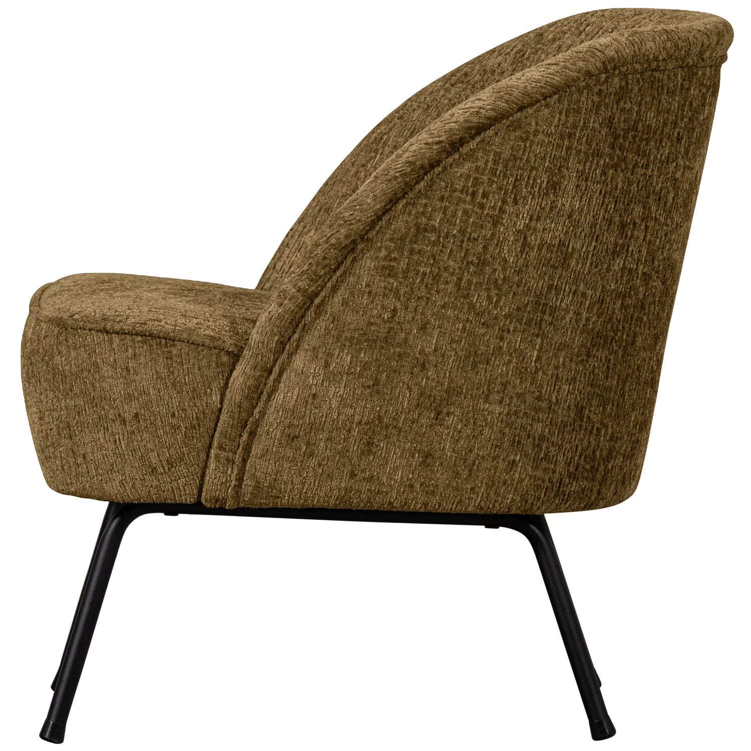 Sessel VOGUE Struktur Samt brass Loungesessel Clubsessel