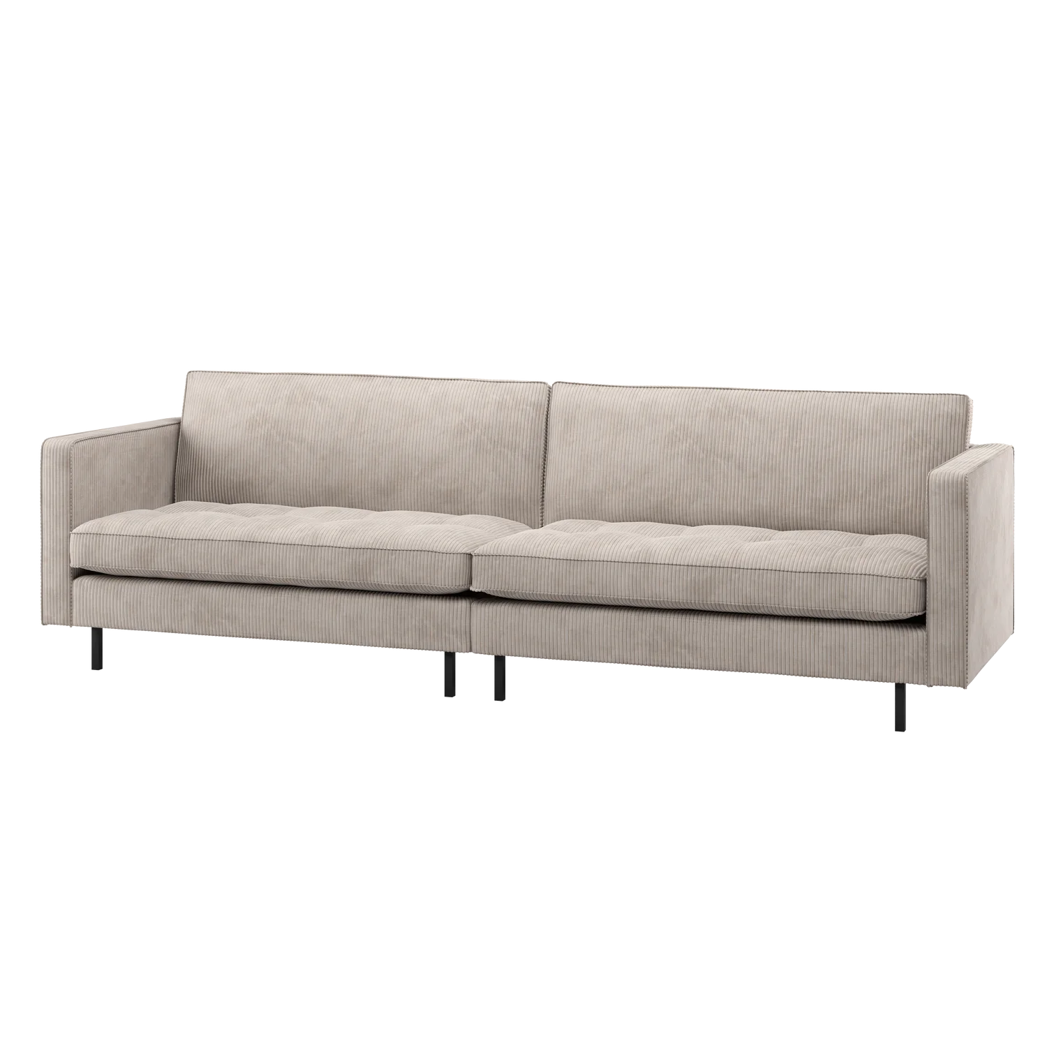 3 Sitzer Sofa RODEO CLASSIC Ripstoff ecru Couch