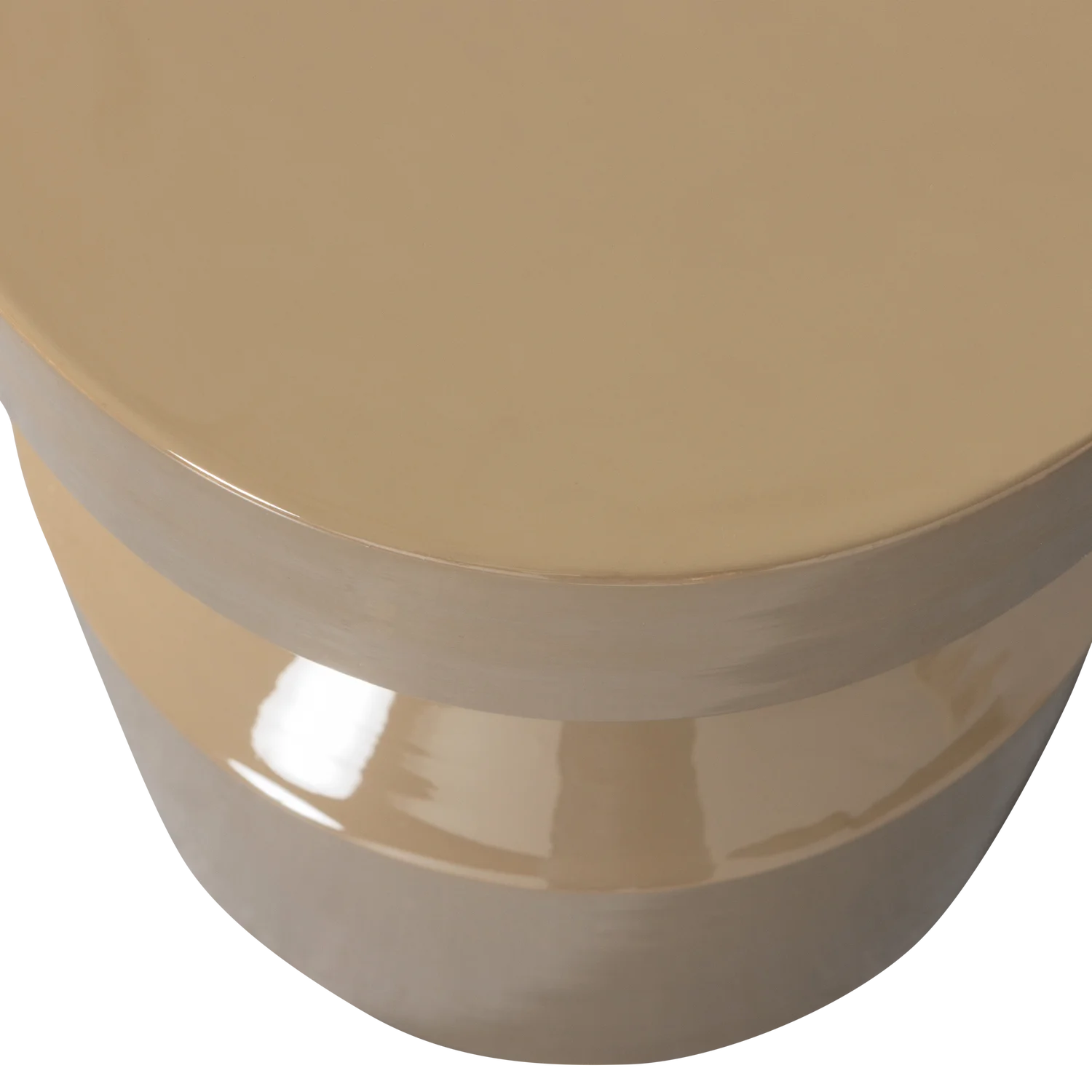 Beistelltisch FERRY Ø 30 cm Metall sponge