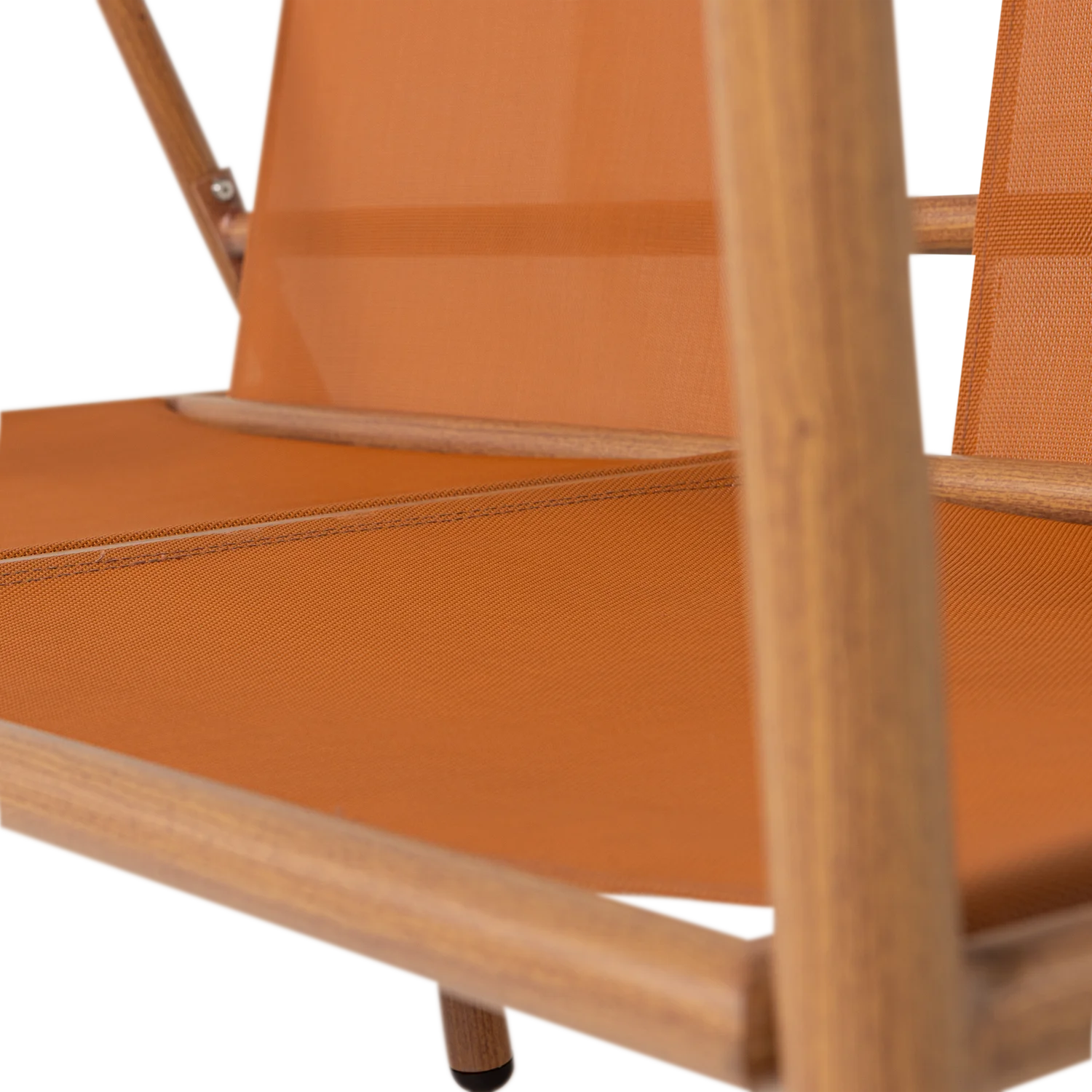 Outdoor 2 Sitzer Gartenbank CAVERO 129 cm Aluminium Olefin terra