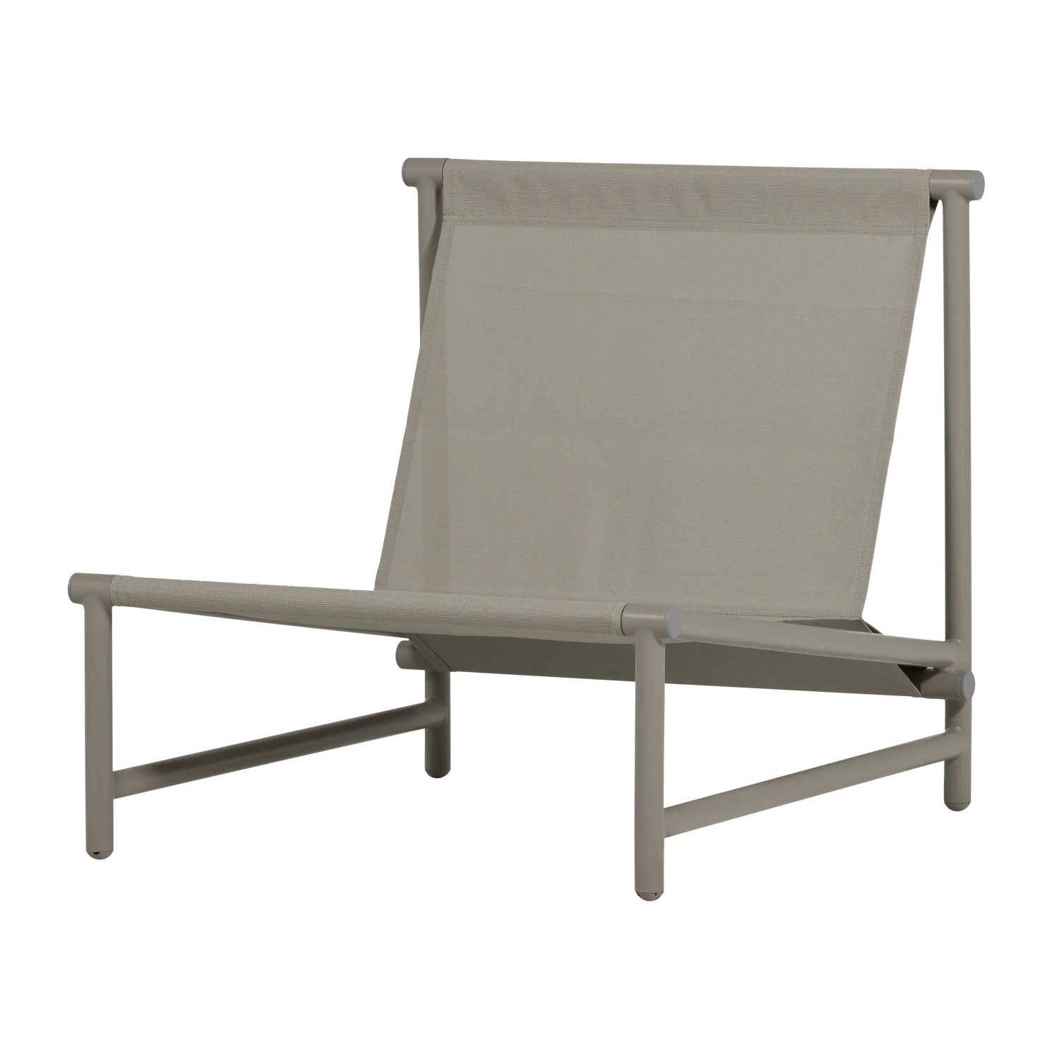 Outdoor Lounge Sessel ELVO Aluminium Olefinbezug Streifen Gartensessel