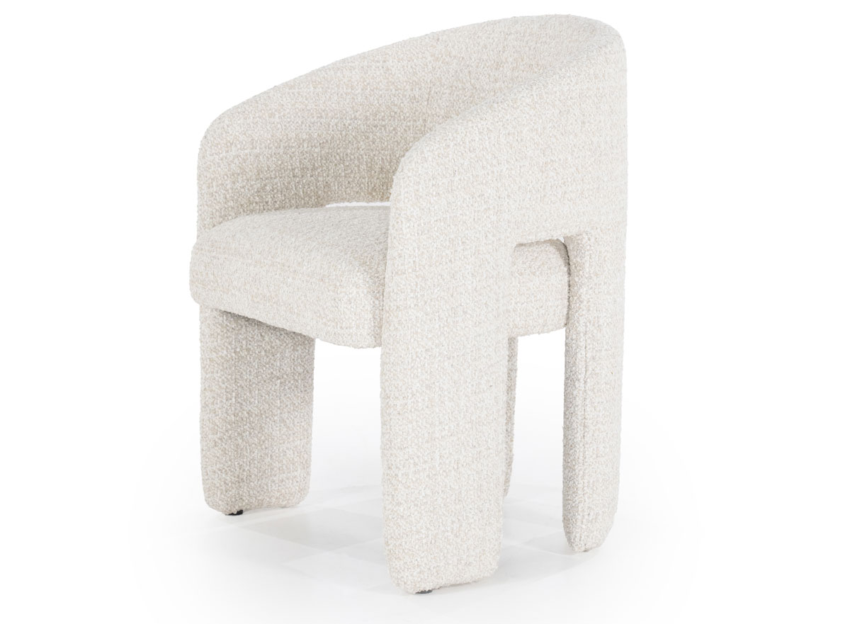 Esszimmer Stuhl Hamilton Armlehnstuhl stoffbezogen beige
