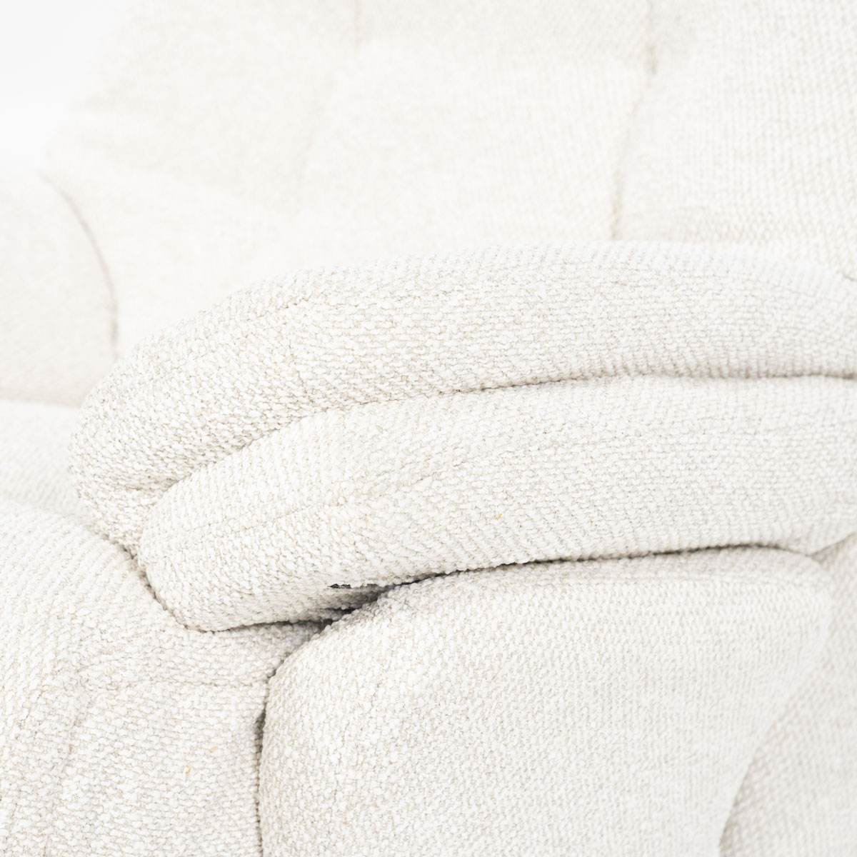 Relaxsessel Caleb elektrisch verstellb. mit Hocker Stoff beige