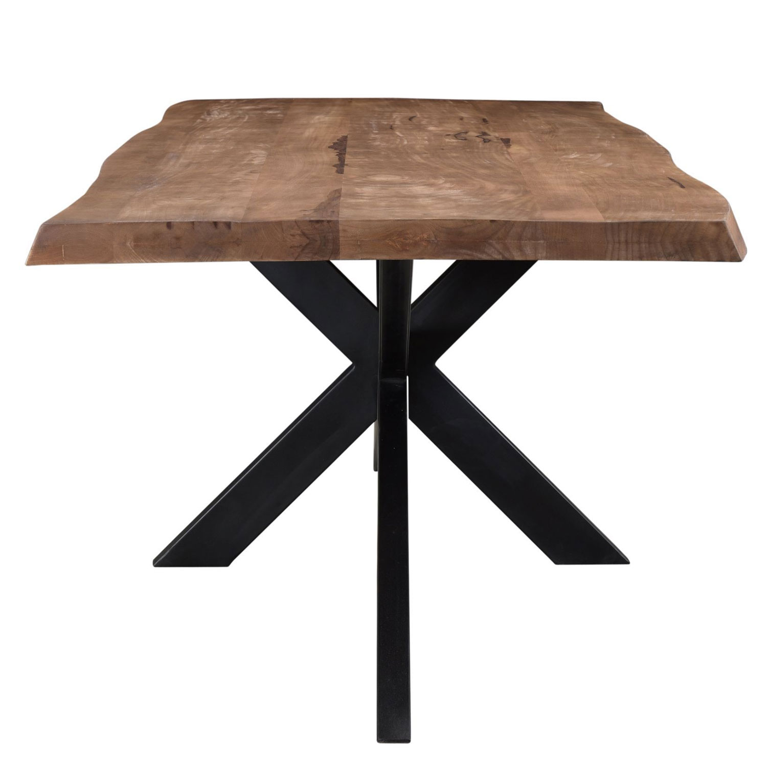 Esstisch Spider Baumkante 220 x 100 cm Mangoholz