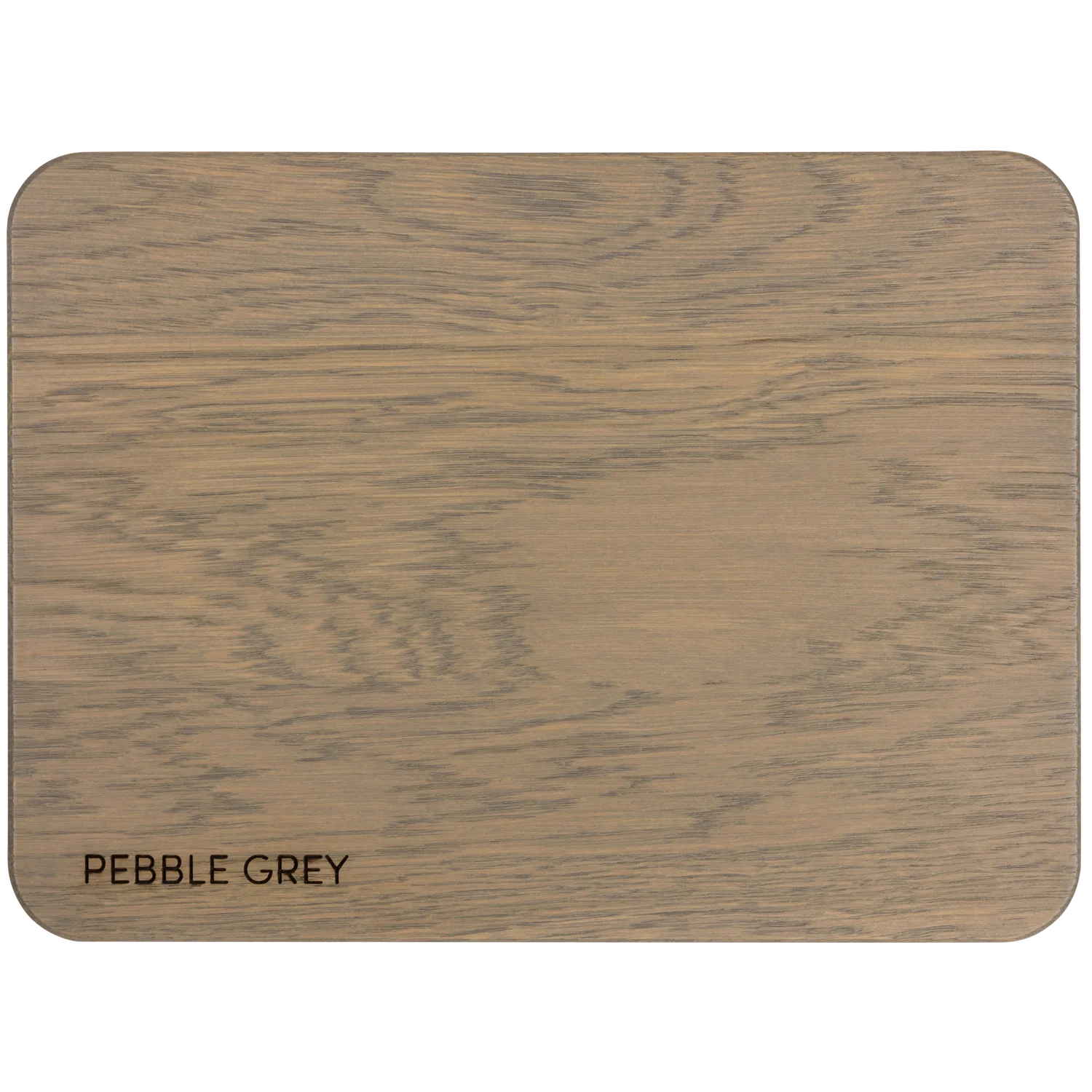 Couchtisch TABLO organisch 60 x 60 cm Eiche Massivholz pebble grey