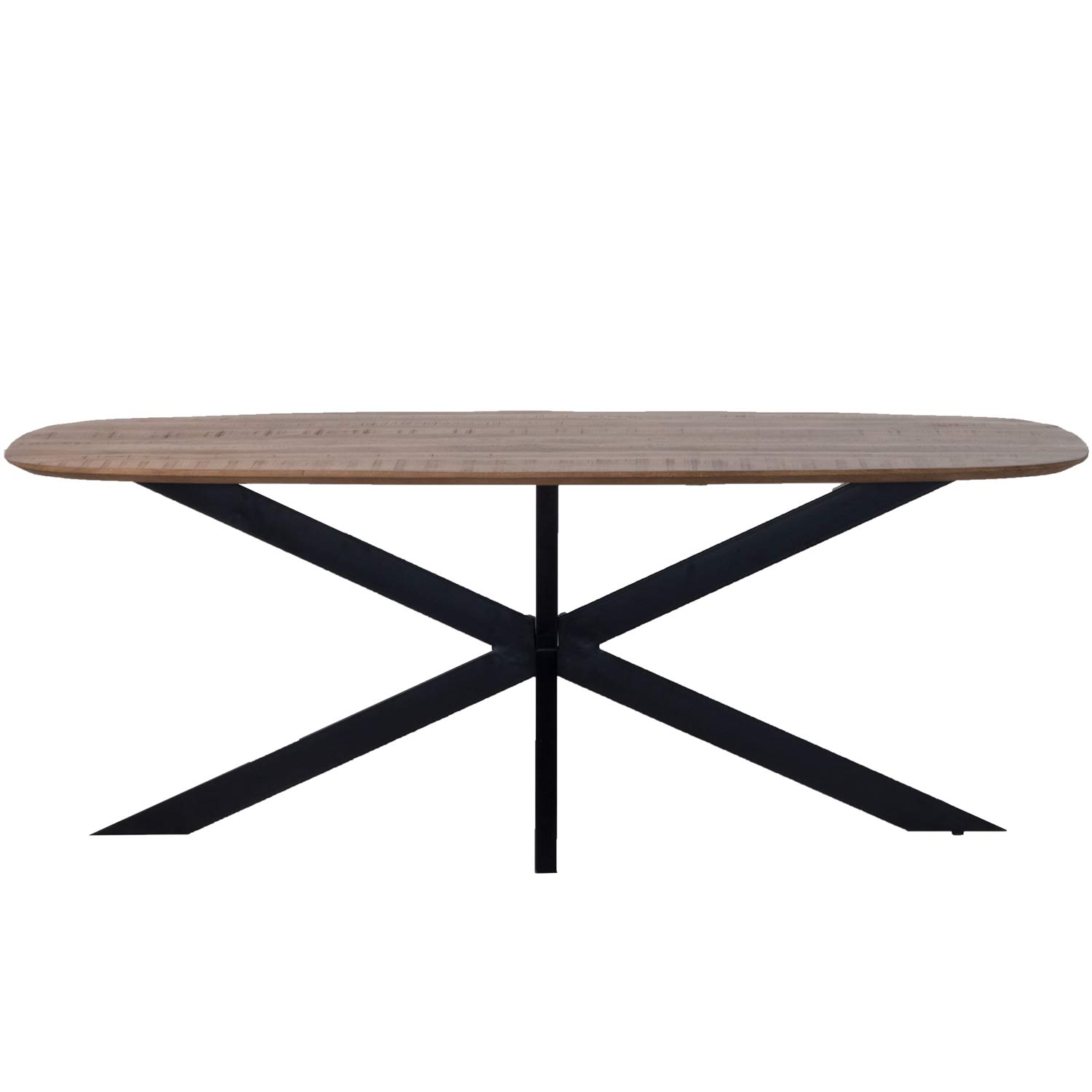 Esstisch LEON 240 x 100 cm oval Mango