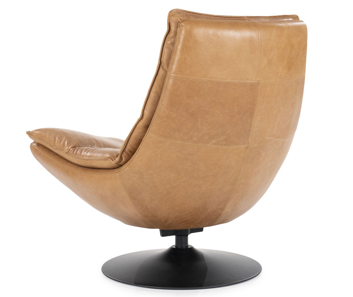Sessel Relaxsessel Sven Boho Leder cognac Drehsessel