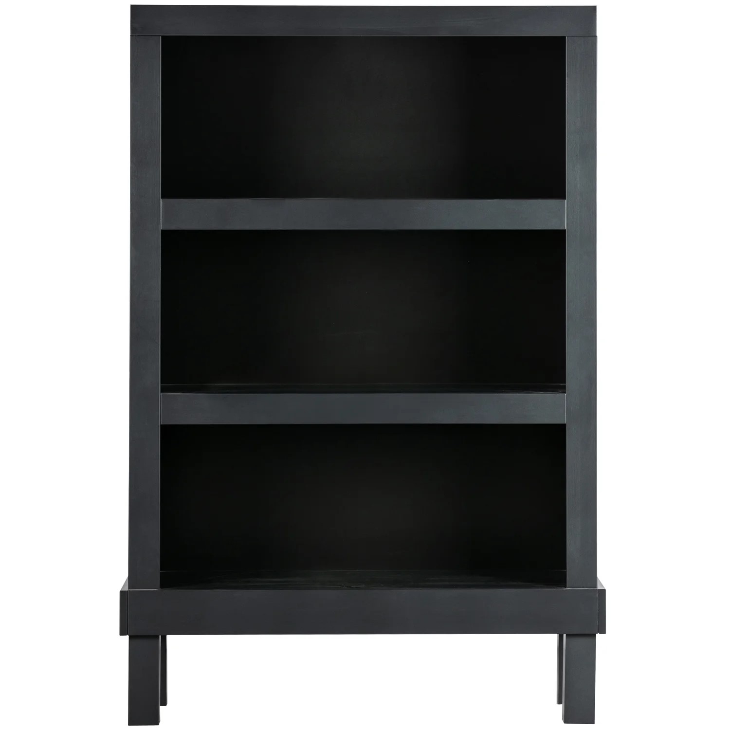 Regal offener Schrank BONK schwarz Kiefer Höhe 160 cm FSC-zertifiziert