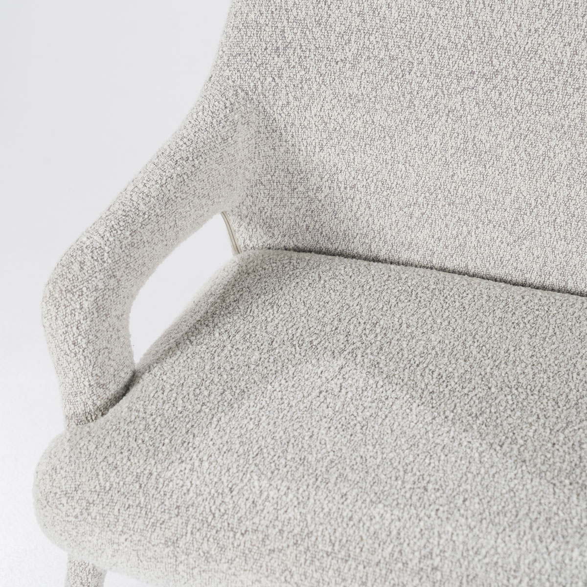 Esstischbank Fika 140 cm Stoff beige Sitzbank