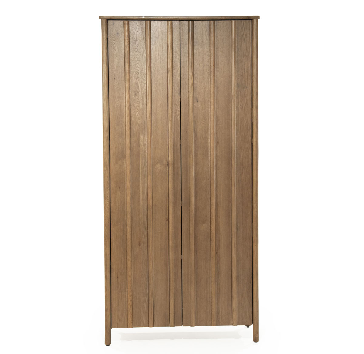 Highboard Jake mit 2 Türen Eiche Holz Furnier braun