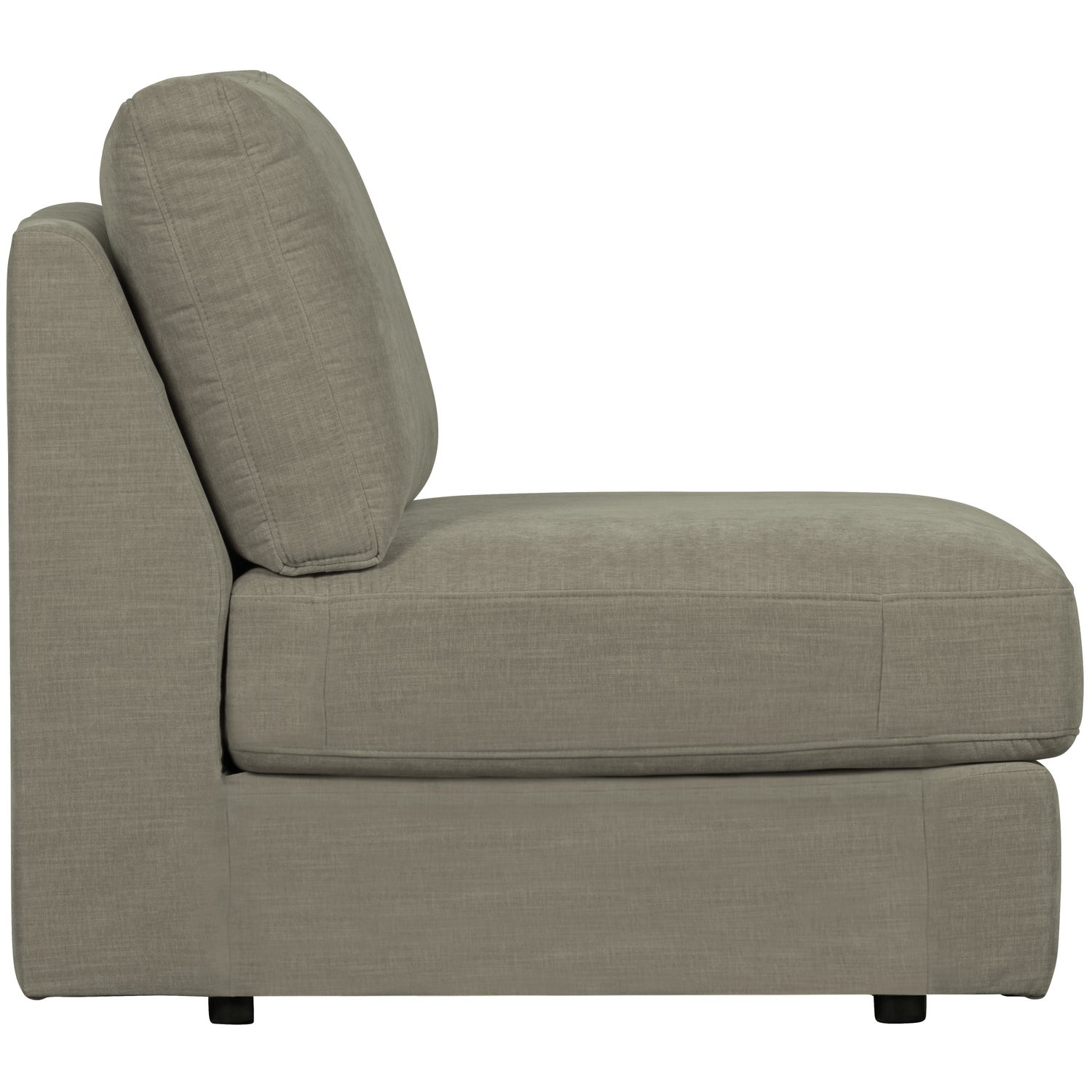 Sofaelement FAMILY 90 cm Element Webstoff warmes grau