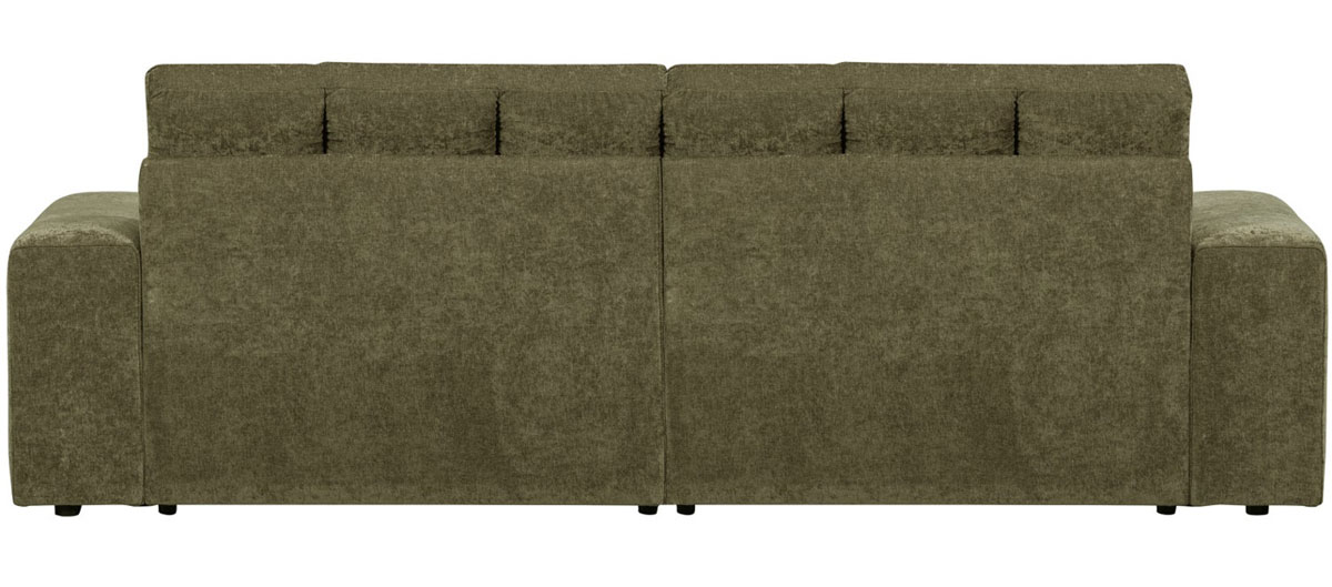 woood 2 Sitzer Sofa SECOND DATE Webstoff vintage grün