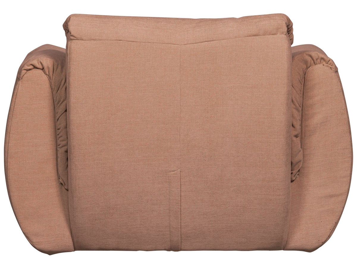 Sessel BAGGY drehbar Webstoff Chinelle altrosa