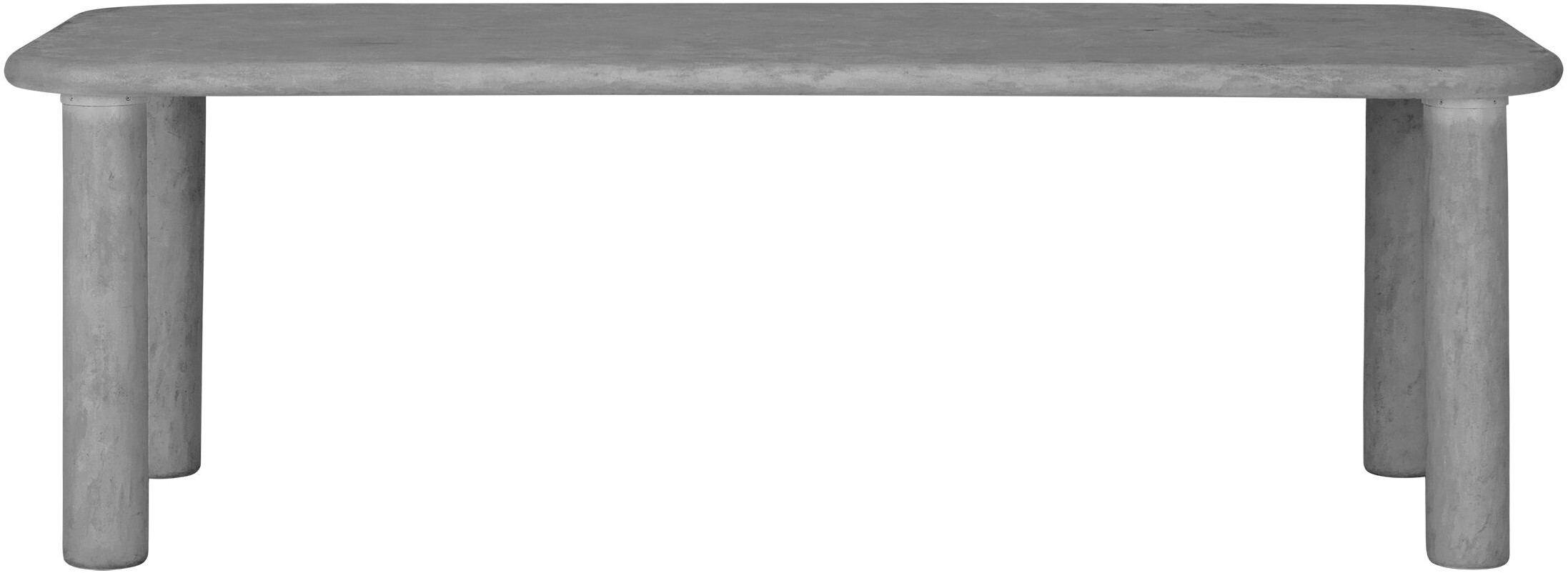 Esstisch Scala 230 x 100 cm Mortex betongrau