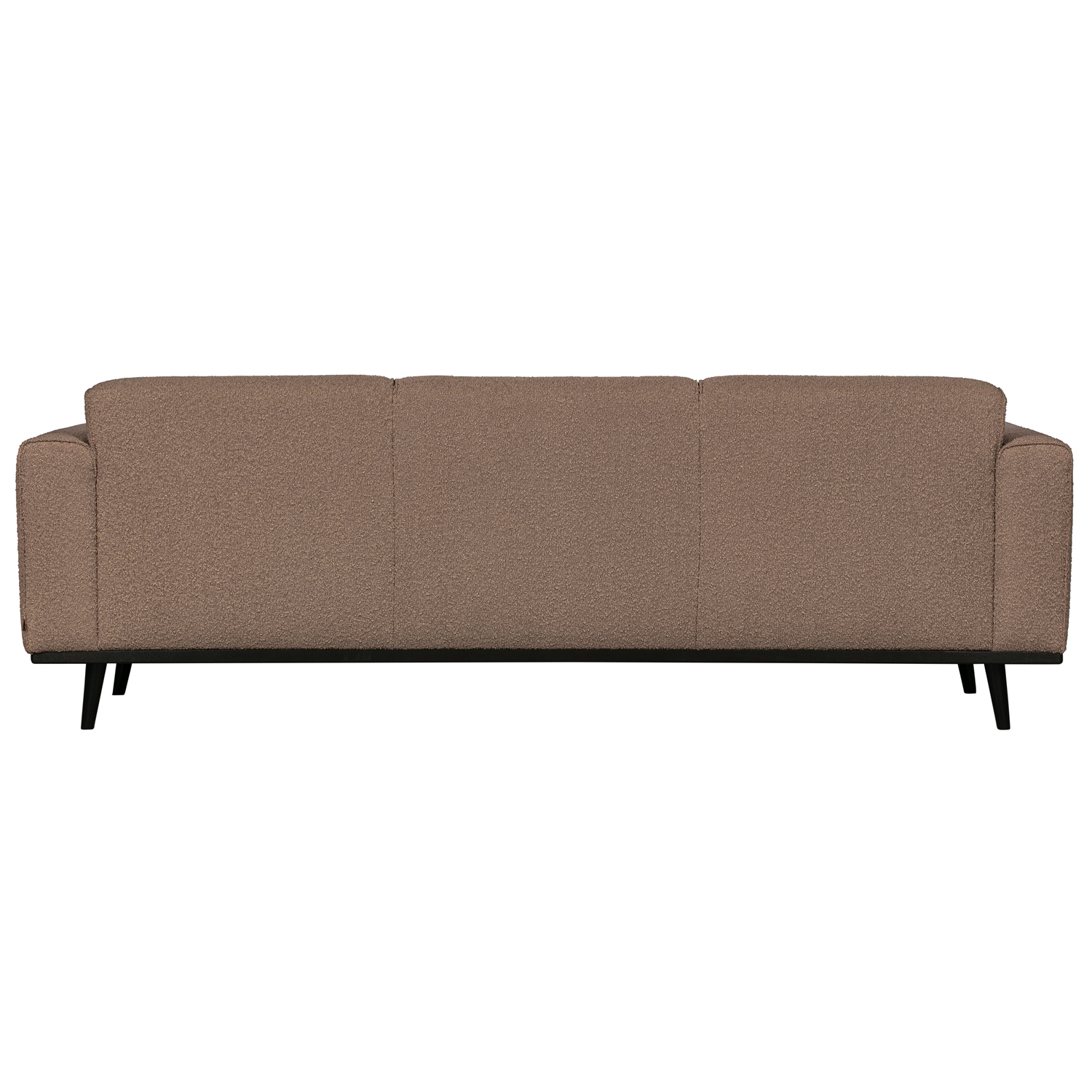 BePureHome 3 Sitzer Sofa STATEMENT Bouclé nougat Couch Garnitur Couchgarnitur