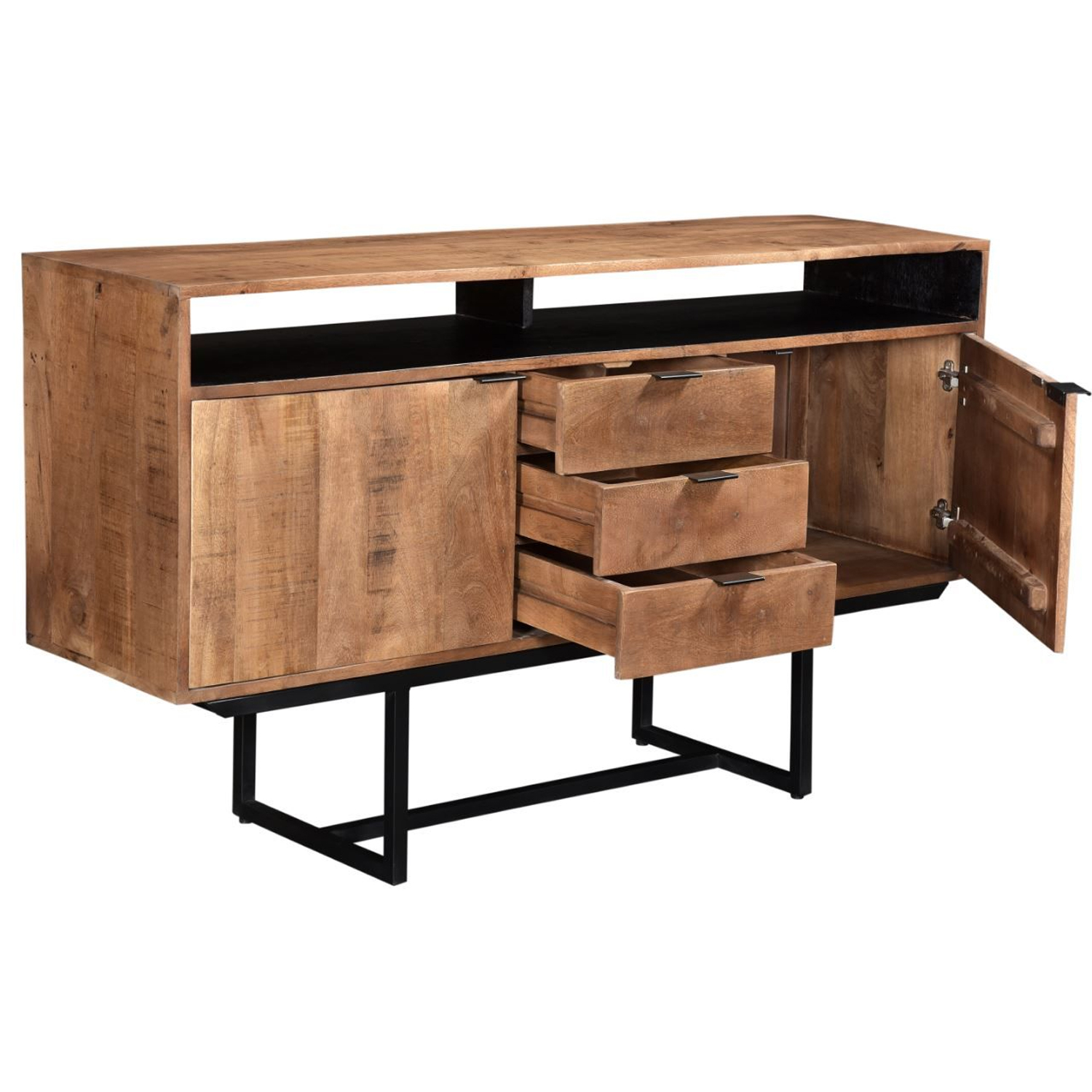 Kommode Sideboard Valdez 150 cm Mango Holz
