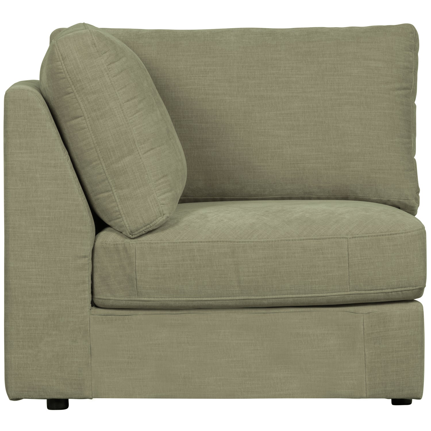 Sofaelement Eckbank FAMILY Eck Element Webstoff grün