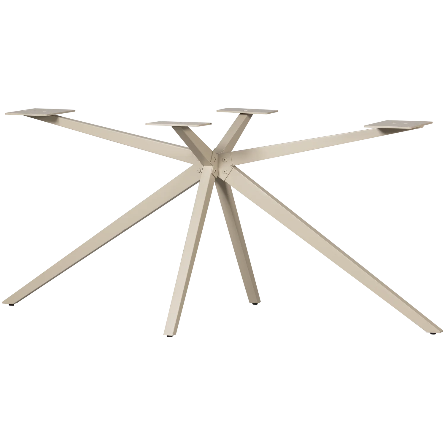 Tischbein HOLLAND XL Kreuzbein Tischgestell Metall dakargrau