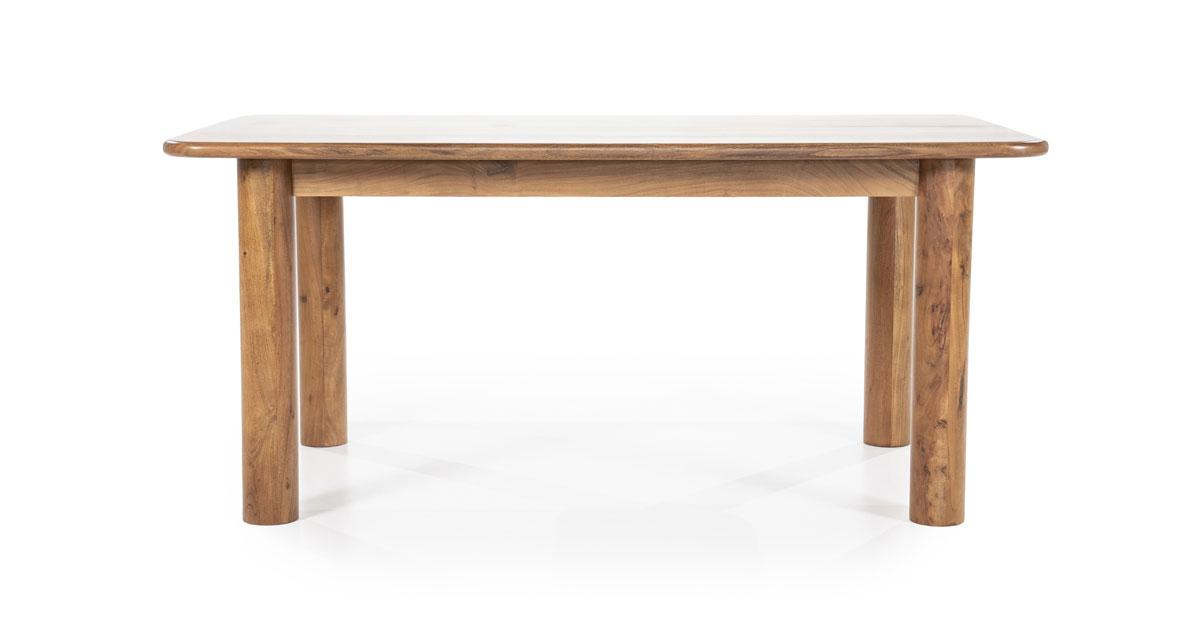 Esstisch Julian Akazie Massivholz 170 x 100 cm