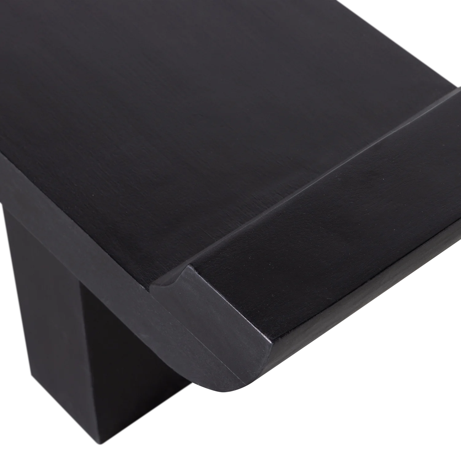 Esstischbank Polsterbank LOX 183 cm Mangoholz schwarz