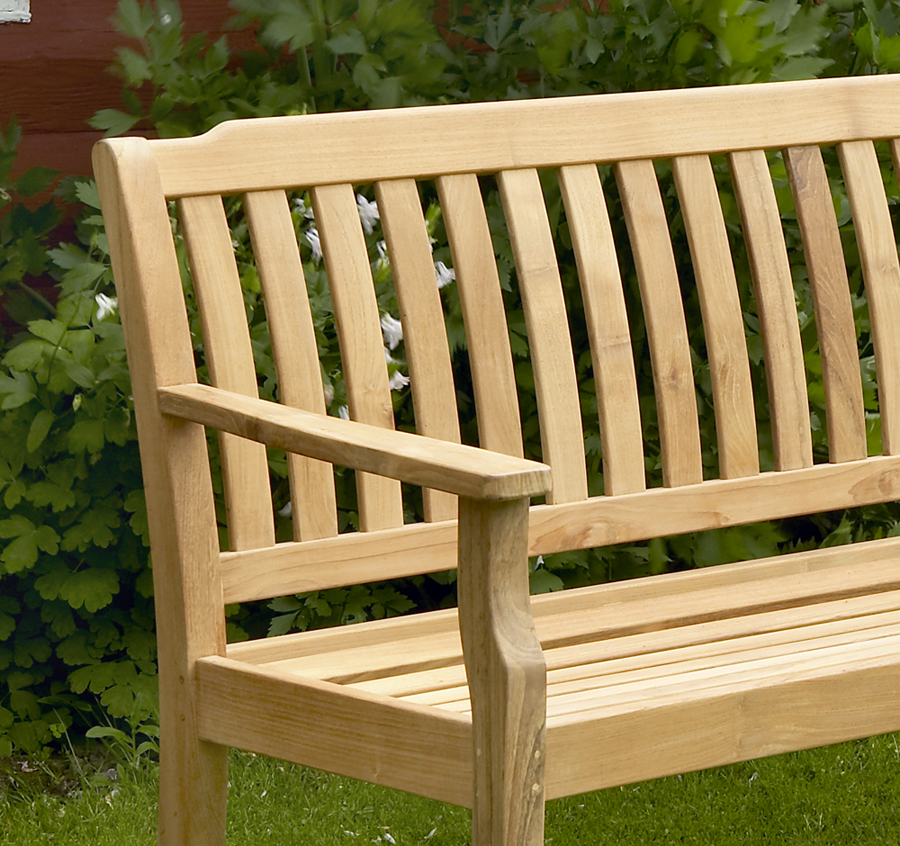 3 Sitzer Gartenbank Nelson first class Teak  Bank Holzbank Teakbank