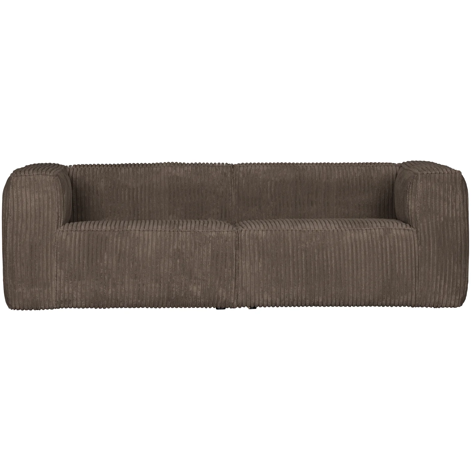 3,5 Sitzer Sofa Bean Ribcord schlammfarben