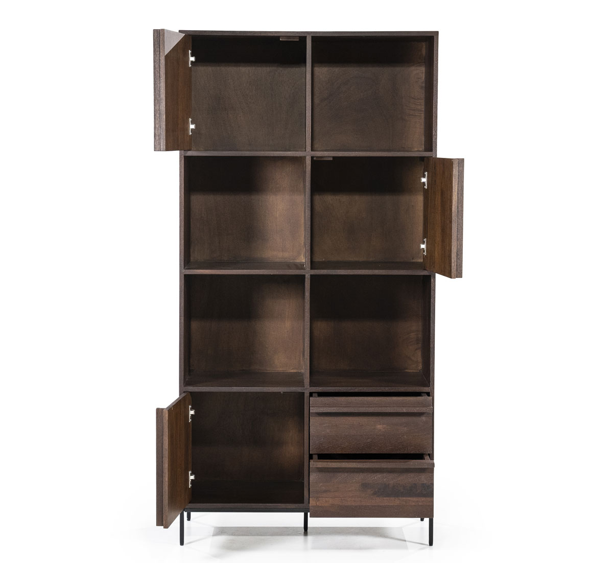 Schrank Regal Jimmy H 180 cm Mangoholz