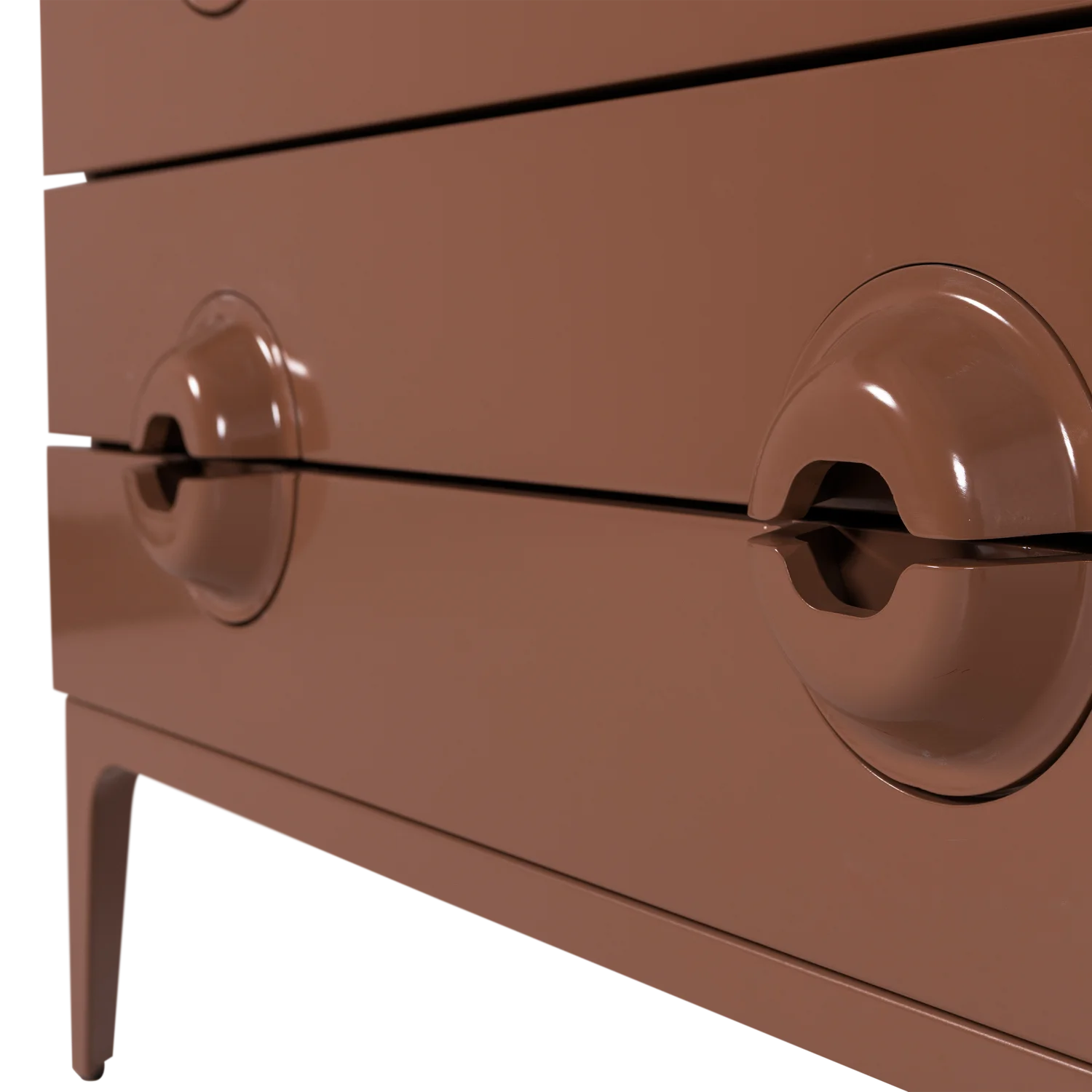 Sideboard MERGE B 110 cm Schubladenschrank Eukalyptusholz altrosa