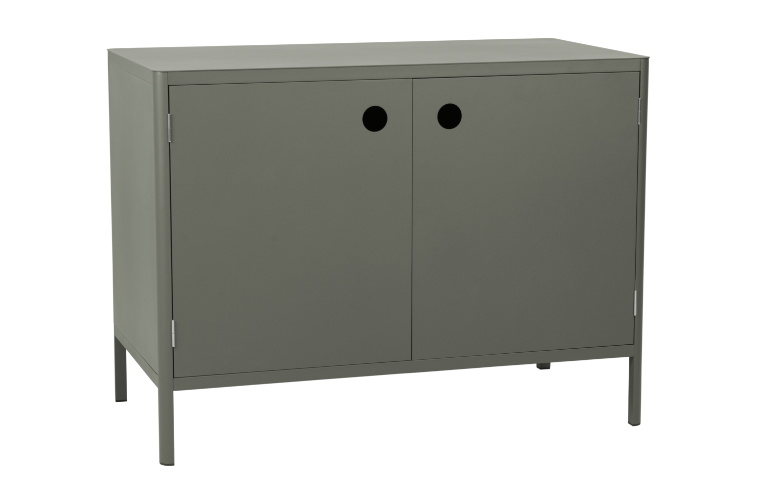 Outdoor Küche Kelia Modul Element mit Türen 121 cm Aluminium nordic grün