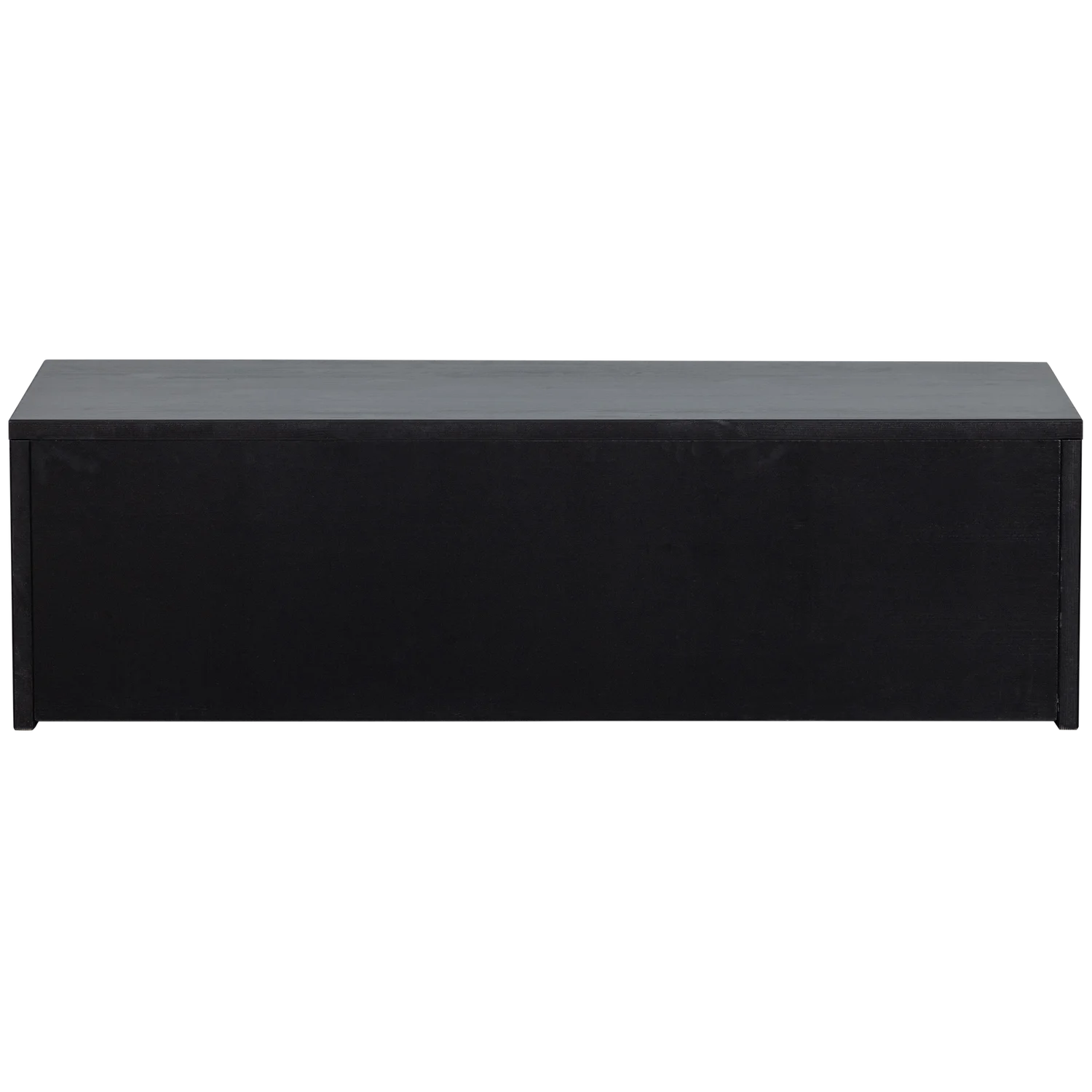 Sitzbank SILKE B 120 cm Bank Kiefernholz tiefschwarz