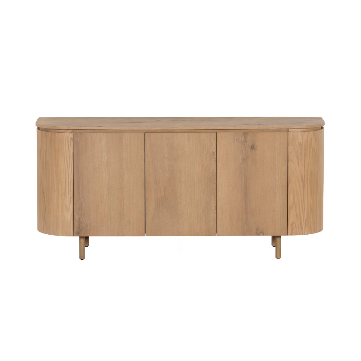 Kommode Tobago 170 cm Eiche Furnier natur Sideboard Schrank
