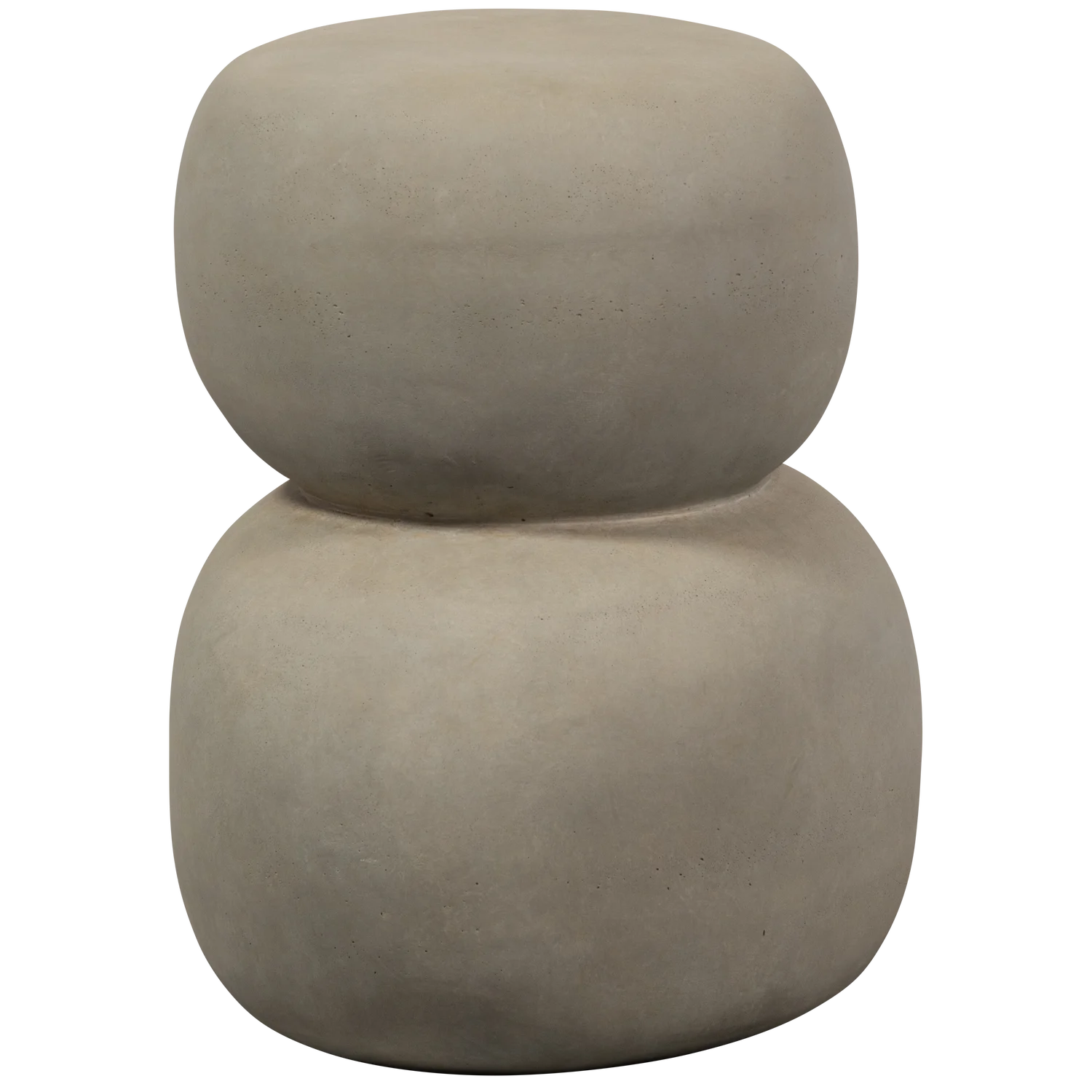 Couchtisch YODA H 47 cm Faserton Betonlook grün grau