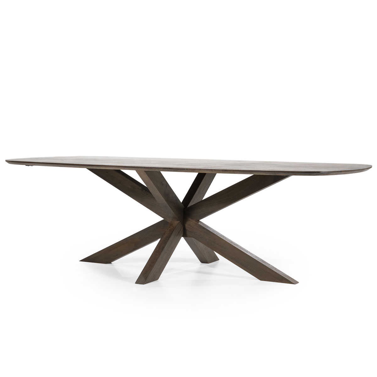 Esstisch MALMÖ 240 x 100 cm Mango Holz braun