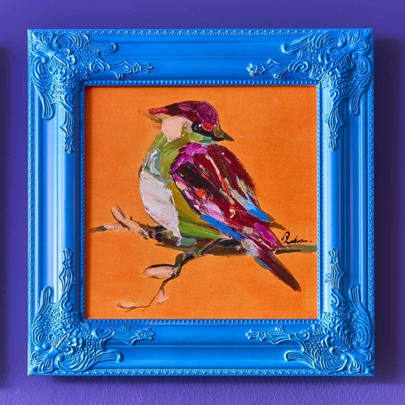 Bilderrahmen Royal Frame Rahmen Dekorahmen Holz blau