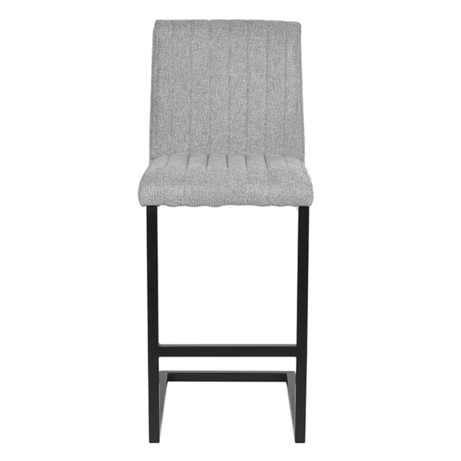Barhocker HUGO Weave Stoff zink SH 66 cm Freischwinger